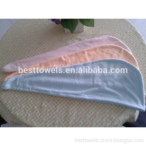 microfiber towel shower cap